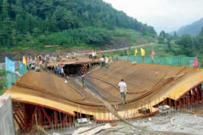 援建彭州小龍門大橋